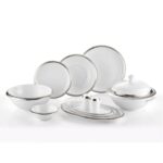 1lcb-6201p Sprıng Platınum 62 Parça Yemek Takımı – GÜMÜŞ