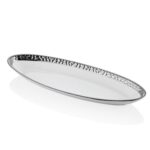 1yw-r09s Mesh Oval Kayık 40x13,5x4,2cm Beyaz Gümüş – BEYAZ-GÜMÜŞ