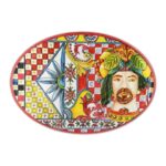 Bacı Mılano Sıcıly Oval Servis Tabağı 51x35,5 Cm – STANDART