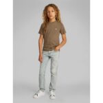 Ck Ib0ıb01093 2 Pack Monogram Top Erkek Çocuk Tshırt – BEJ - Görsel 3