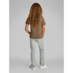 Ck Ib0ıb01093 2 Pack Monogram Top Erkek Çocuk Tshırt – BEJ - Görsel 4