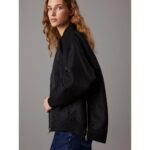 Ck J20j223874 Satın Bomber Kadın Ceket – SİYAH - Görsel 5