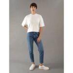 Ck J20j224331 Scuba Premıum Monologo Tee Kadın Tshırt – BEYAZ - Görsel 4