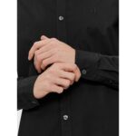 Ck J30j324614 Slım Stretch Erkek Gömlek – SİYAH - Görsel 3