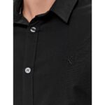 Ck J30j324614 Slım Stretch Erkek Gömlek – SİYAH - Görsel 4