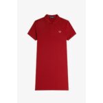 Fred Perry D6000 The Kadın Elbise – KIRMIZI - Görsel 6