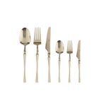 Lyty 002 Royal Crown Altın Premıum 36 Parca Kaşık Takımı – ALTIN