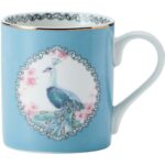 Mkcanpcock Mikasa Fine China Tavus Kuşu Desenli Kupa 280ml – STANDART