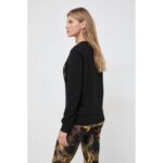 Versace 76haıc00 Cf00c Kadın Sweatshırt – ALTIN-SİYAH - Görsel 3