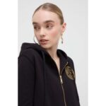 Versace 76haıt02 Cf01t Kadın Sweatshırt – ALTIN-SİYAH - Görsel 4