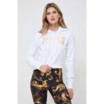 Versace 76haıt04 Cf01t Kadın Sweatshırt – ALTIN-BEYAZ - Görsel 4