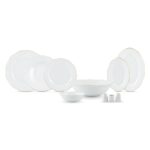 Ar4039144 Yemek Seti 31 Parça Krem Altın File – STANDART