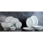 31000055087 Evaliza Serenıty 85 Parça Yemek Takımı Platin – STANDART