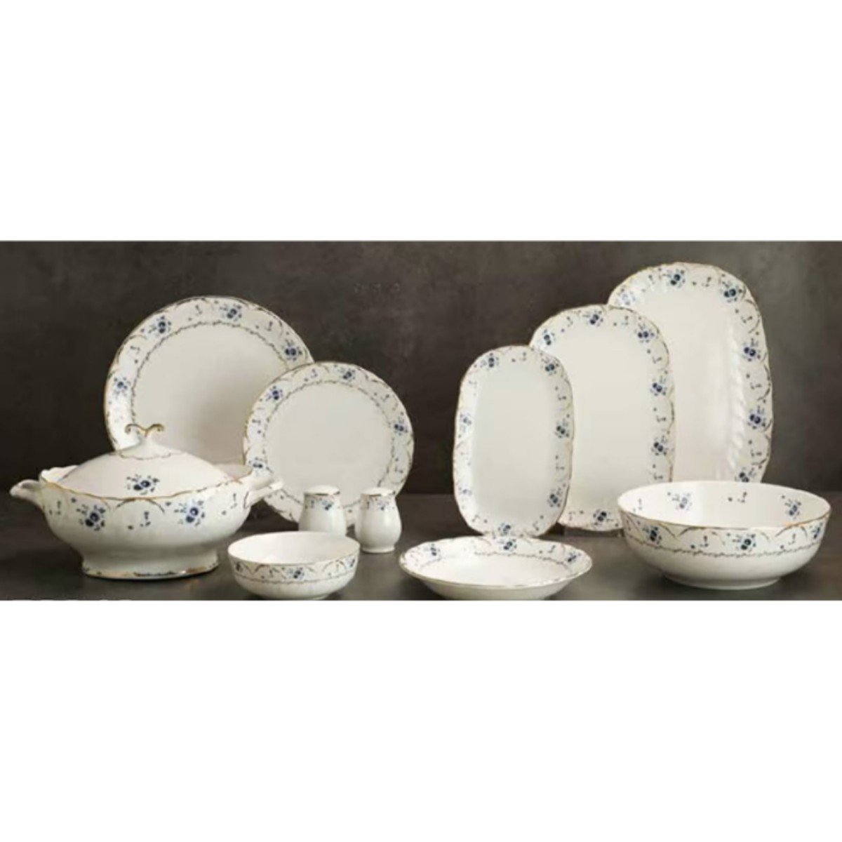 148405-0-31000053946-evaliza-queen-flower-60-parca-yemek-takimi-014715385c31 31000053946 Evaliza Queen Flower 60 Parça Yemek Takımı – STANDART - Görsel 1