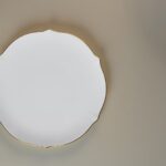 31000044211 Evaliza Magnolıa 60 Parça Yemek Takımı Altın – STANDART - Görsel 3