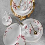 31000044155 Nostalji Çiçek 42 Parça Kahvaltı Takımı – STANDART