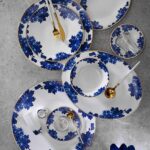 31000044151 Kıng Flower 42 Parça Kahvaltı Takımı Altın – STANDART