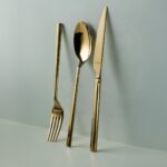 De Luxe "s" Pvd 84 Parça Kaşık Takımı Altın – STANDART