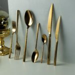 De Luxe "s" Pvd 84 Parça Kaşık Takımı Altın – STANDART - Görsel 3