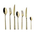 De Luxe "s" Pvd 84 Parça Kaşık Takımı Altın – STANDART - Görsel 4