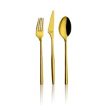 Trendy Prestige Pvd 84 Parça Kaşık Takımı Altın – STANDART