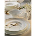 153ar34020 Dante 60 Parça Yemek Takımı Altın – STANDART - Görsel 2
