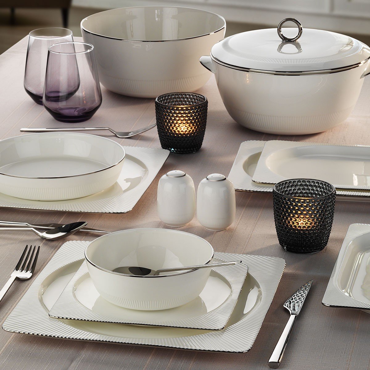 148426-0-153ar251041-maria-60-parca-yemek-takimi-platin-014715385c31 153ar251041 Marıa 60 Parça Yemek Takımı Platın – STANDART - Görsel 1