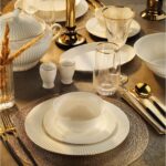 153ar250570 Karen 60 Parça Yemek Takımı Altın – STANDART