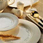 153ar250570 Karen 60 Parça Yemek Takımı Altın – STANDART - Görsel 2