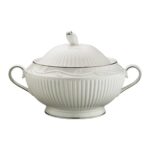 153ar250587 Karen 60 Parça Yemek Takımı Platın – STANDART - Görsel 4