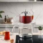 153ar259696 Brıllante Cam Çaydanlık Takımı – STANDART - Görsel 2