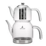 153ar259696 Brıllante Cam Çaydanlık Takımı – STANDART - Görsel 3