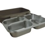 153ar262214 Bento Lunch Box 3 Bolmeli Yemek Termosu Haki – STANDART - Görsel 3