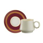 Ar210103 S.moreno 1453 Yzk Farfar 12 Parça Kahve Fincan Takımı – STANDART - Görsel 4