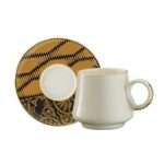 Ar211377 S.moreno Duble 1453 Yzk Kariye 12 Parça Kahve Fincan Takımı – STANDART - Görsel 2