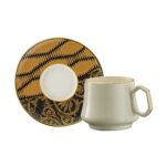 Ar211407 S.moreno 1453 Yzk Geo Kariye 12 Parça Kahve Fincan Takımı – STANDART - Görsel 4