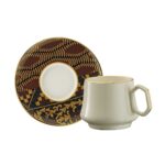 Ar211407 S.moreno 1453 Yzk Geo Kariye 12 Parça Kahve Fincan Takımı – STANDART - Görsel 5