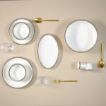 Evaliza Alaıa 60 Parça Yemek Takımı Siyah – STANDART