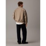 Ck 00040em524 Ls Nylon Padded Hero Bomber Erkek Ceket – BEJ - Görsel 2