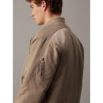 Ck 00040em524 Ls Nylon Padded Hero Bomber Erkek Ceket – BEJ - Görsel 3