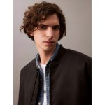 Ck 00040em524 Ls Nylon Padded Hero Bomber Erkek Ceket – SİYAH - Görsel 5