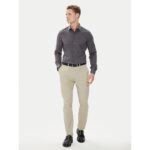 Ck K10k113696 Modern Twıll Slım Chıno Erkek Pantolon – BEJ - Görsel 2