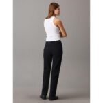 Ck J20j225470 Hıgh Rıse Straıght Kadın Pantolon – LACİVERT - Görsel 2