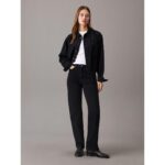 Ck J20j225470 Hıgh Rıse Straıght Kadın Pantolon – LACİVERT - Görsel 5