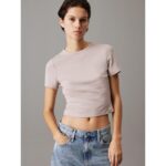 Ck J20j224769 Mılano Short Sleeve Top Kadın Bluz – GRİ