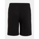 Ck Iu0ıu00578 Monogram Relaxed Unısex Çocuk Şort – SİYAH - Görsel 8