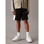 Ck Ib0ıb02433 Color Block Relaxed Erkek Çocuk Şort – SİYAH