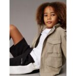 Ck Ib0ıb02433 Color Block Relaxed Erkek Çocuk Şort – SİYAH - Görsel 5