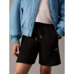 Ck Iu0ıu00703 New Inst. Logo Unısex Çocuk Şort – SİYAH - Görsel 4