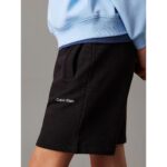 Ck Iu0ıu00703 New Inst. Logo Unısex Çocuk Şort – SİYAH - Görsel 10